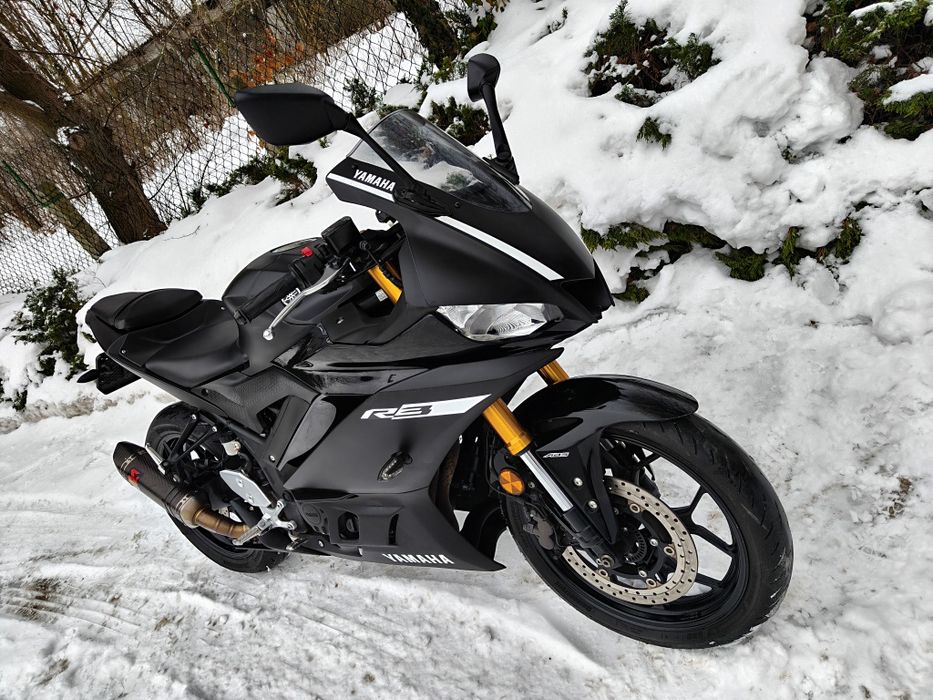 Yamaha R3 320/125, 2019r zarejestrowany, Acrapovic 250/125 Raty