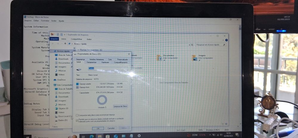 Computador portátil LENOVO. Perfeito funcionamento.