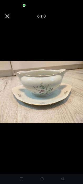 Fajna porcelana z PRL-u zestaw