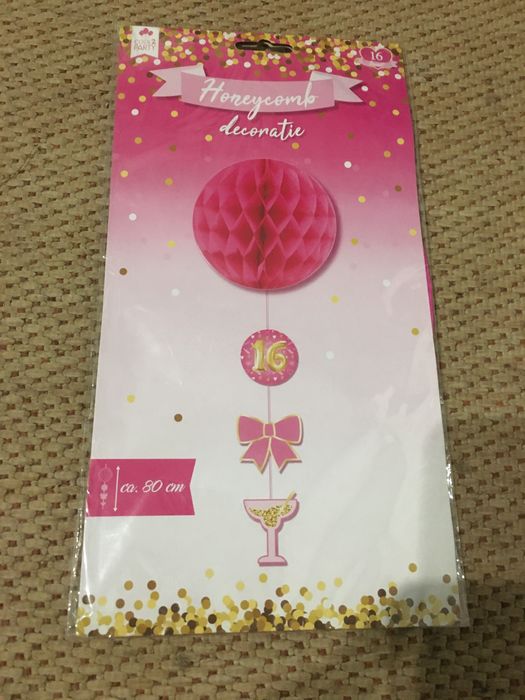 Dekorcje na 16 urodziny