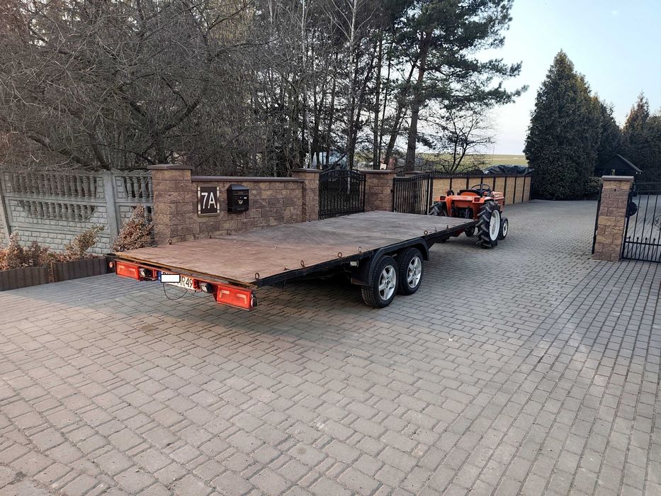 Platforma 4.90 x 1.85 * DMC 2000KG * Zarejestrowana *