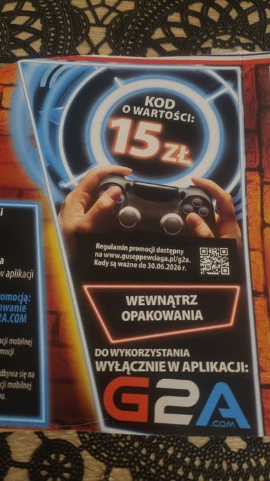 Kody do G2A 15zł ( Duża ilość!)