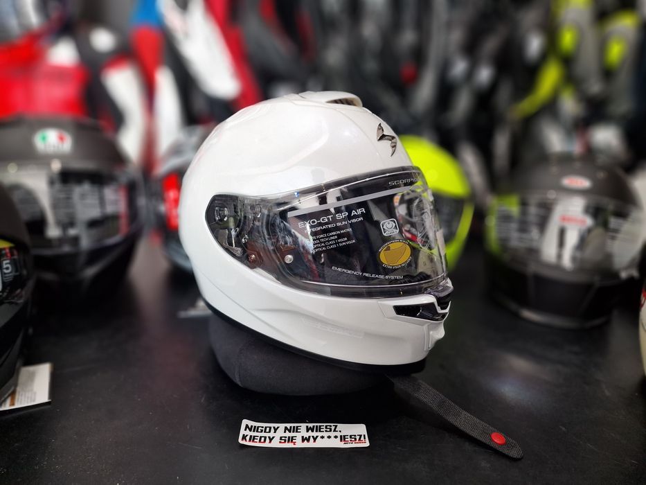 MotoSzafa Kask SCORPION EXO-GT SP AIR SOLID PEARL !gratisy/raty!