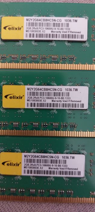 RAM DDR3 6GB Eliksir