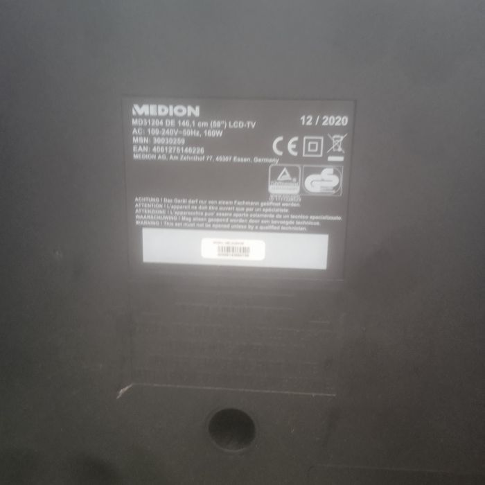 Телевізор плазма Medion 50