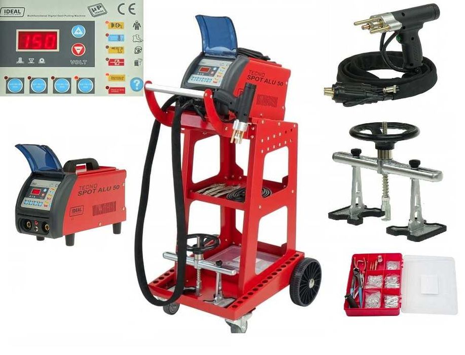 Spotter blacharski do blach aluminium ALU puller Tecno Spot ALU 50