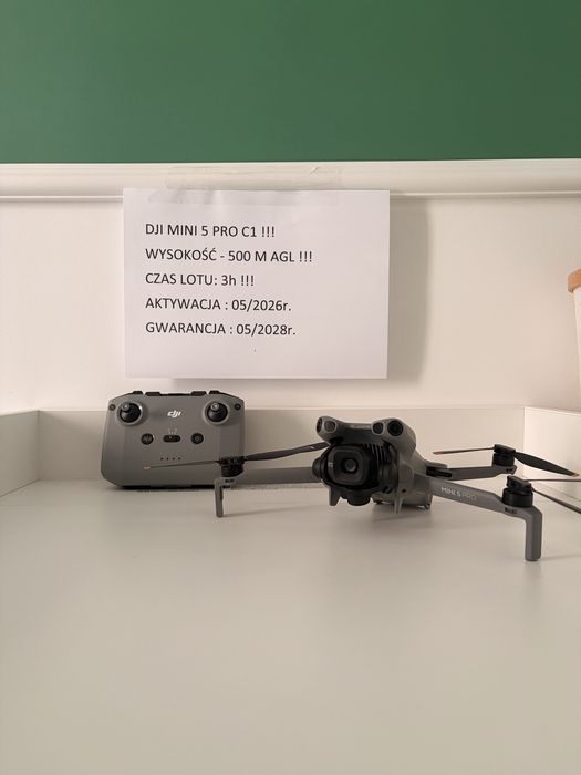 DJI Mini 5 PRO - 500 M Wysokość AGL !!!