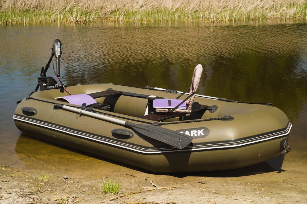 Лодка Bark B-300NPKD + Haswing Osapian 55 човновий електромотор