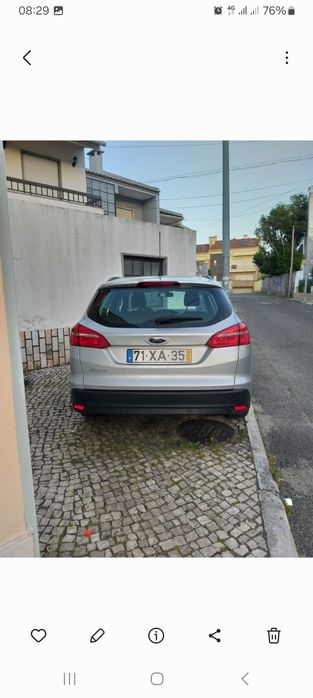 Ford Fócus SW, 1.5 Tdci, 10/2016, 140.000 kms