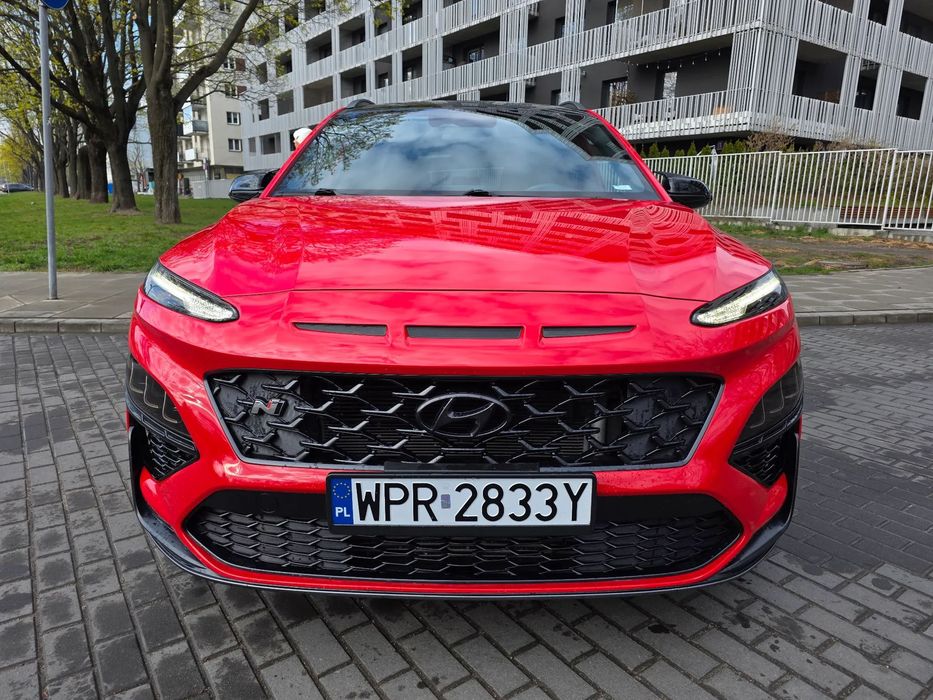 Hyundai Kona Kona N * 2.0l benzyna 280KM (392Nm)*Przebieg: 40,669km*Dokumentacja