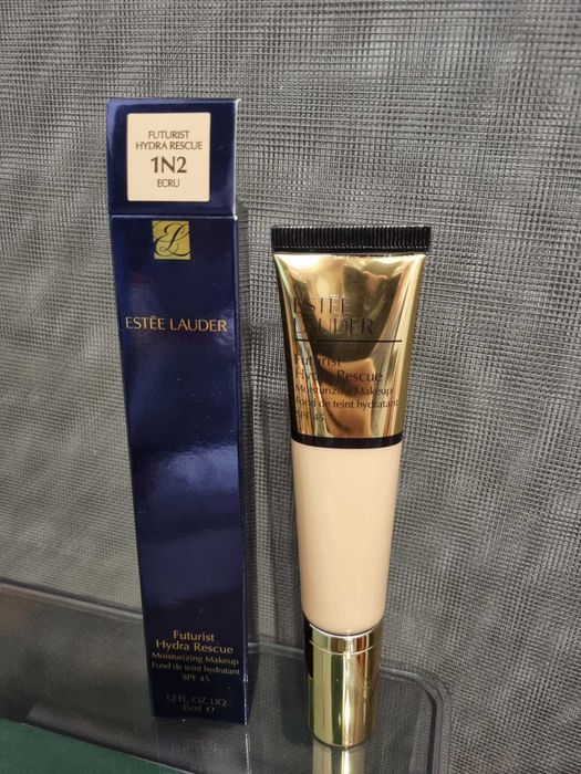 Estee Lauder Futurist Hydra Rescue Moisturizing Makeup SPF 45 1N2 Ecru