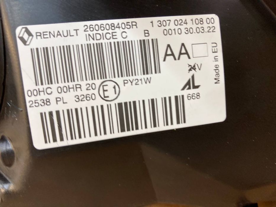 Фари передні на Рено Меган 3 фара Renault Megane 3 оригінал