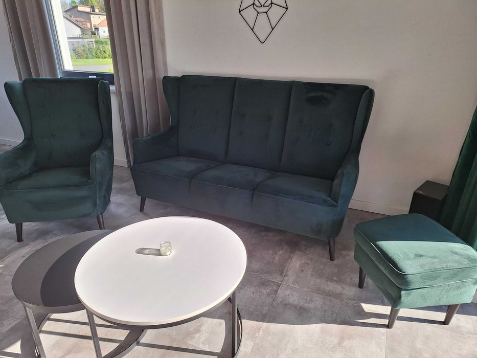 Stylowy komplet wypoczynkowy