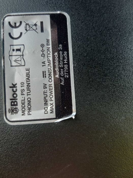 Gramofon Block PS10