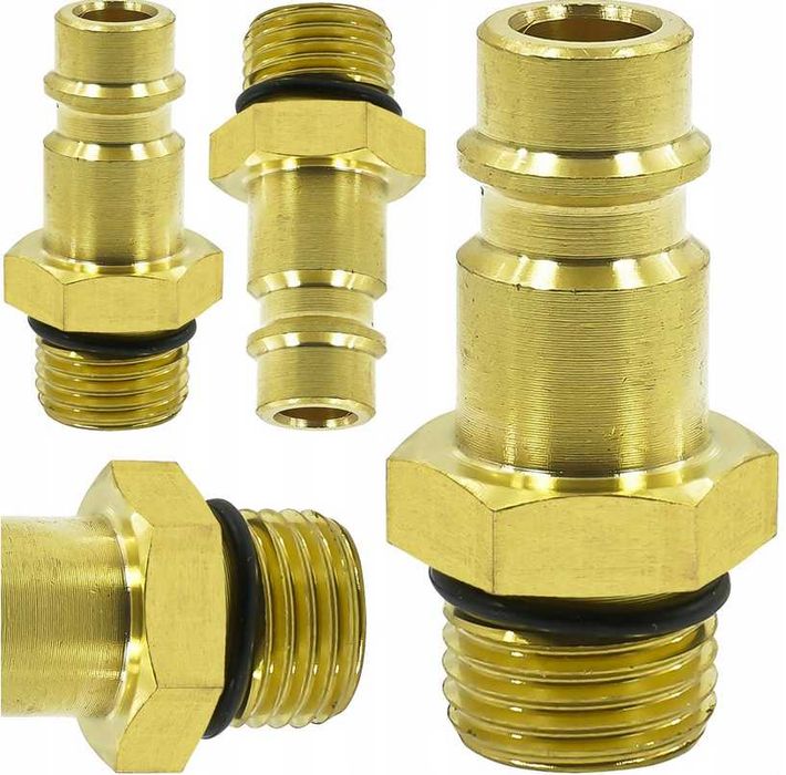 Wtyczka szybkozłączka1/4'' gwint zewnętrzny wtyk  do węża