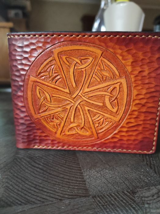 Portfel skórzany hand made! Idealny na prezent!