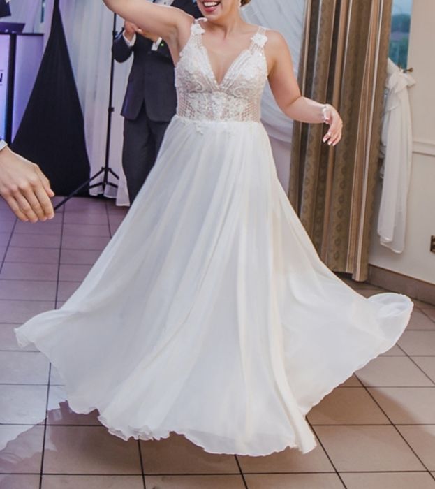 Suknia ślubna ivory 158cm