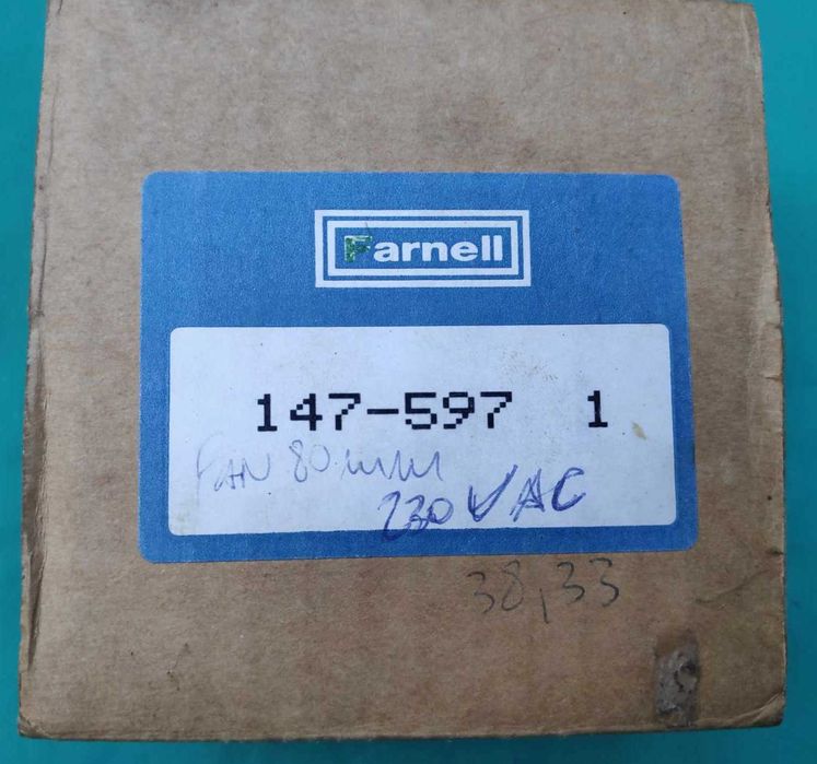 Ventuinha 230V - Farnel 147-597.