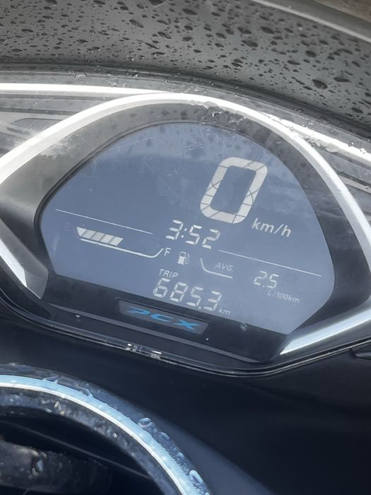 Mota pcx 125cc cinza