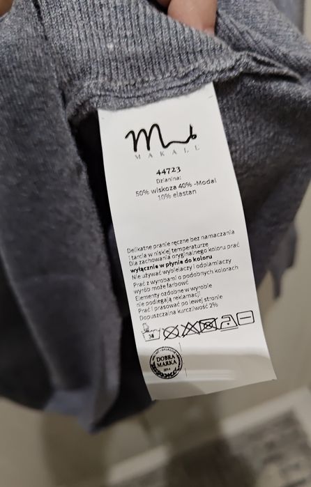 Rewelacyjny jakościowo sweterek Makalu 40/42