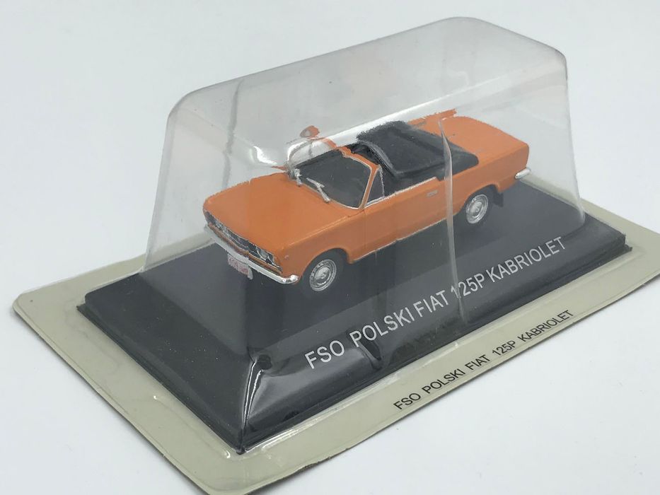 Polski Fiat 125P Kabriolet (1:43) DeAgostini Kolekcja Legendy FSO