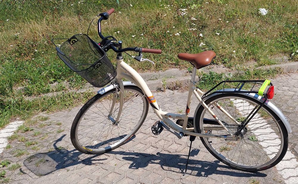 Rower miejski w bardzo dobrym stanie