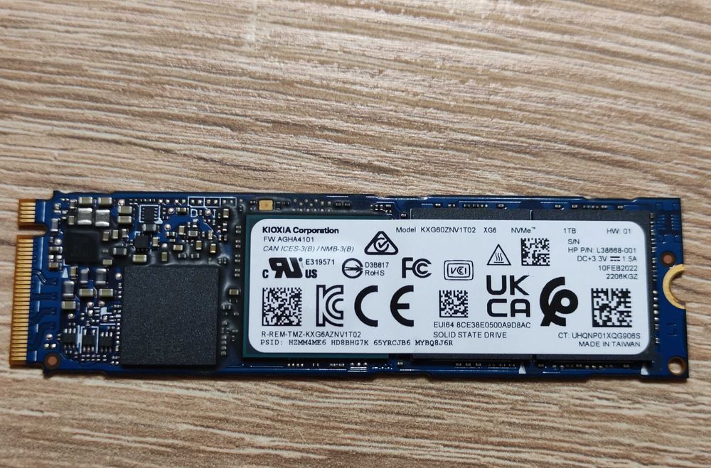 Dysk KIOXIA M2 nvme 1TB (1024GB)