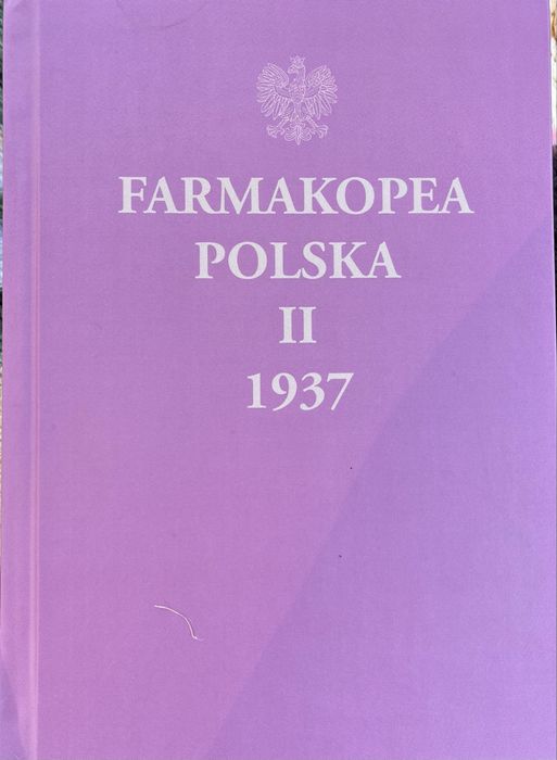 Farmakopea Polska wydanie ll z 1937