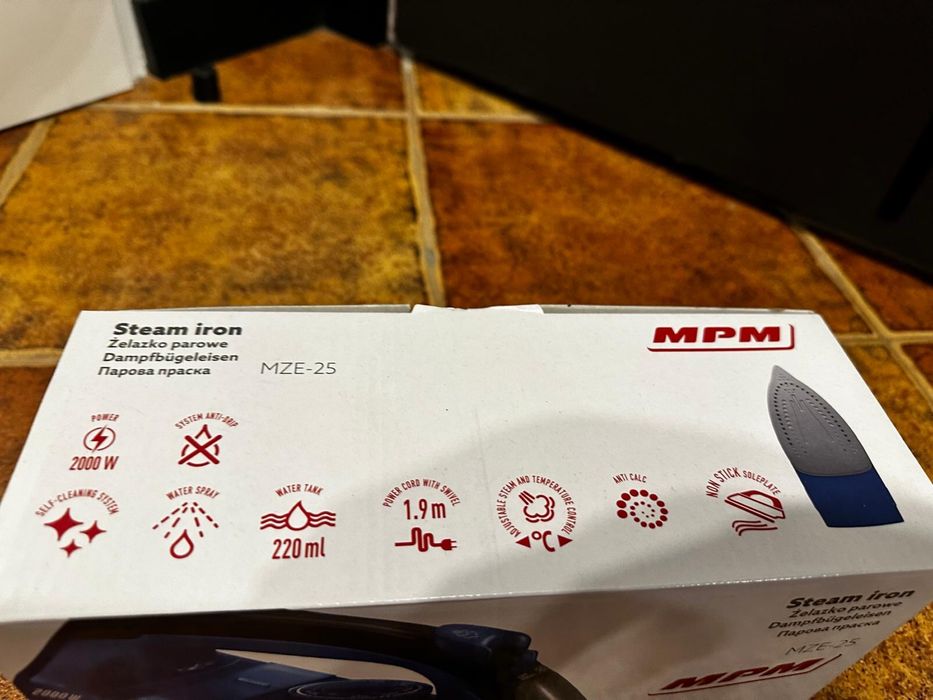 Żelazko parowe Nowe