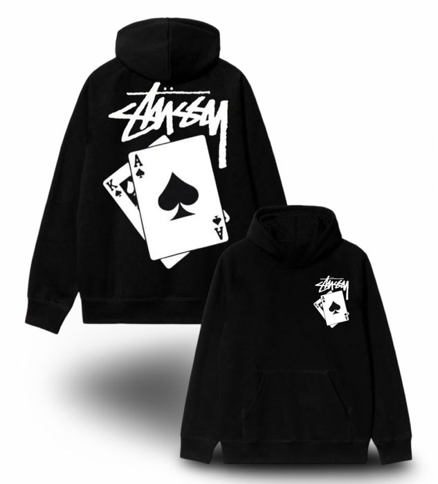 Худи Stussy 8 Ball Logo унисекс  стусси стасси толстовка лонгслив