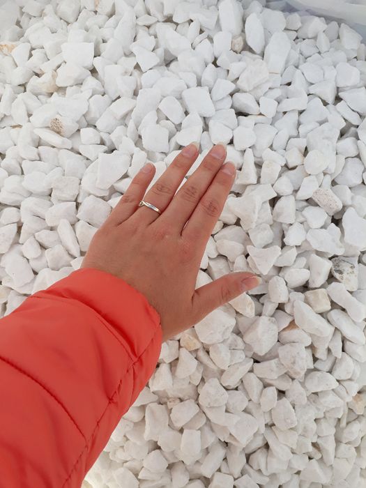 Grys Śnieżnobiały Thassos Kamień do ogrodu 1 TONA KURIER GRATIS !