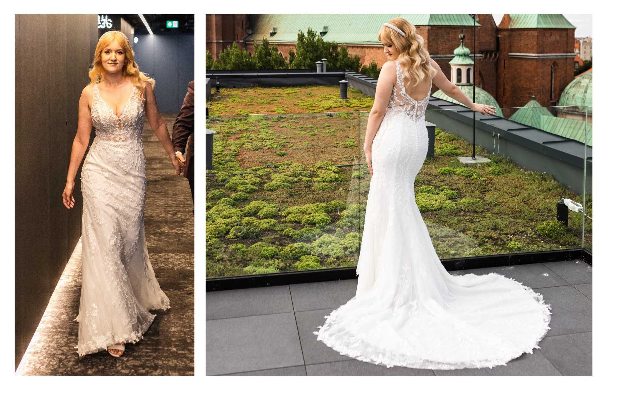 beautiful peopleIRON MAIDEN ￥36,300 Suknia ślubna w stylu Boho 36 S/ 178cm Szynwałd • OLX.pl