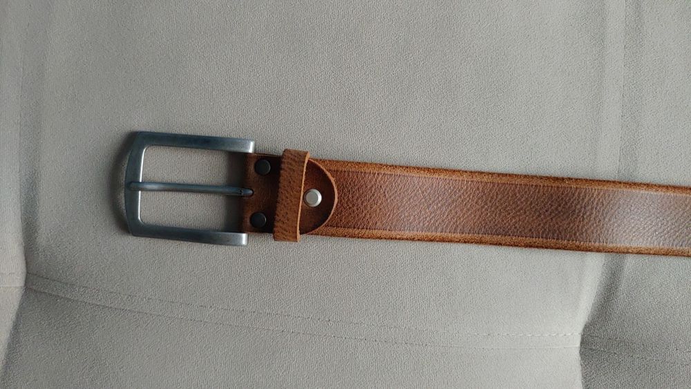 Pasek skórzany mustang