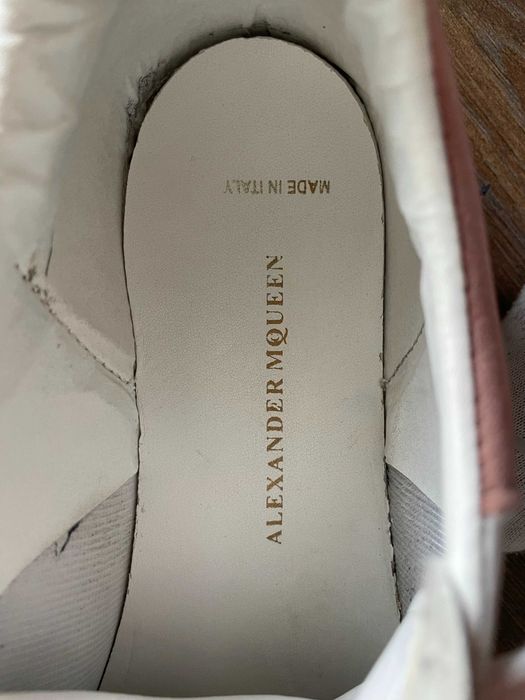 Alexander McQueen White/Pink rozmiar 38