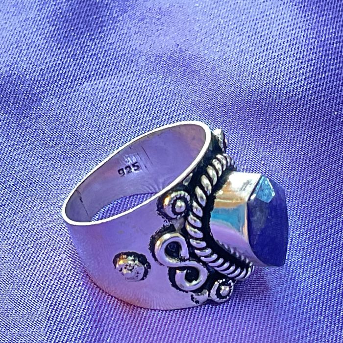 Anel prata medida de 17,5 m