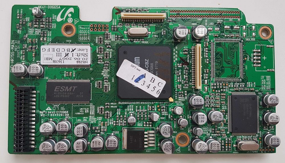 Samsung DVD-HR753 DVD-HR755 płyta MAIN PCB kino