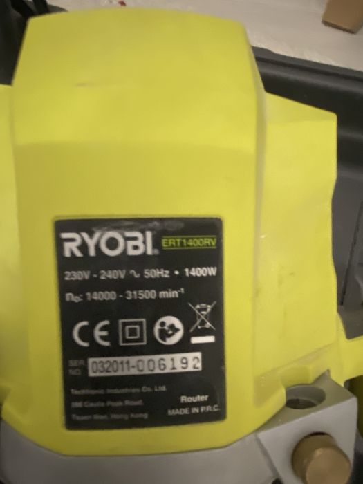 Fresadora Ryobi Ert 1400RV