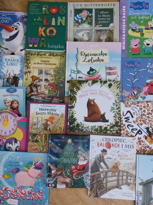 Książki dla dzieci nowe i używane w stanie bdb