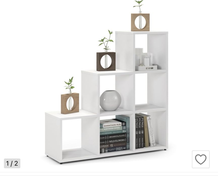 Szafka 6 Półek Biała