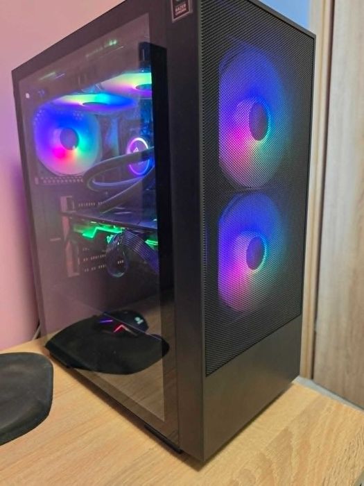 Komputer Gamingowy Ryzen 5 5600x - Rx - AIO- 32gb - ssd M2- Monitor 34-180hz  Lub  Zamiana