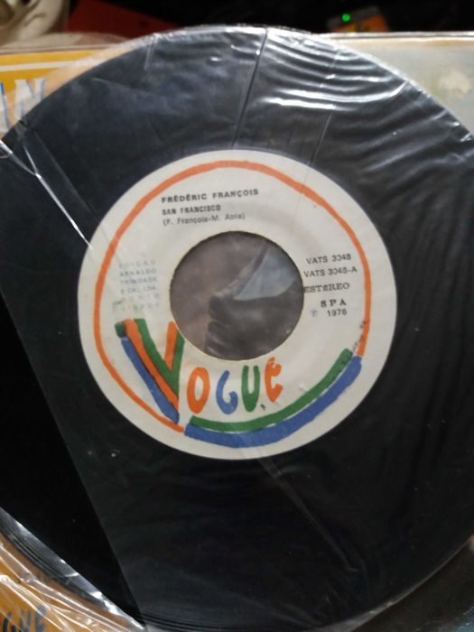 Disco de vinil antigo