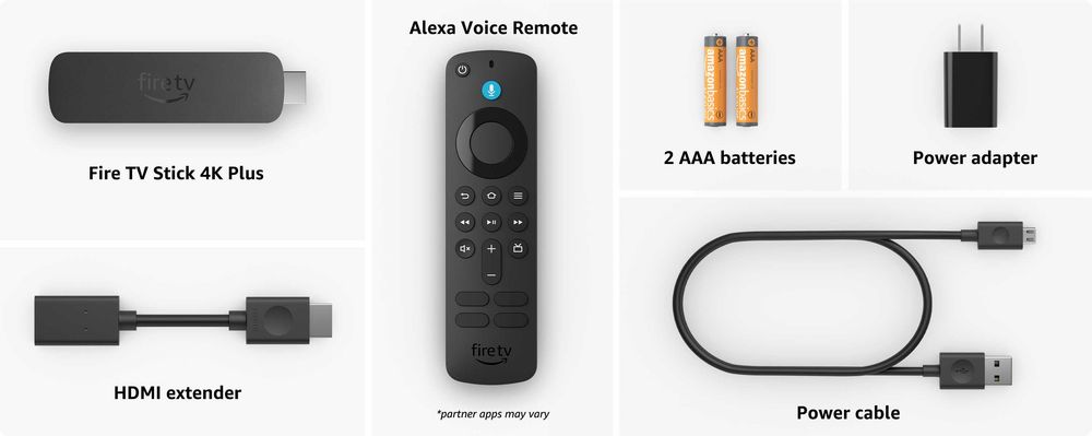 Медиаплеер Amazon FireTV Stick 4K Plus (2025) Новый
