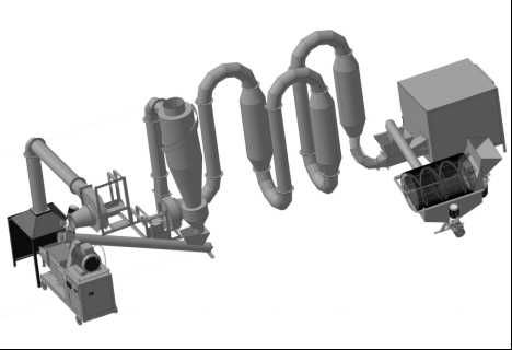 Нове обладнання для виготовлення паливних брикетів з тирси та відходів