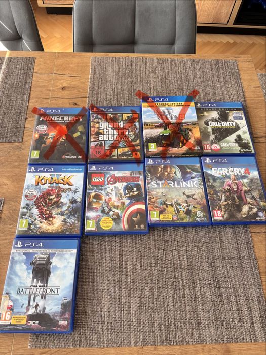 Gry na ps4 stan bardzo dobry