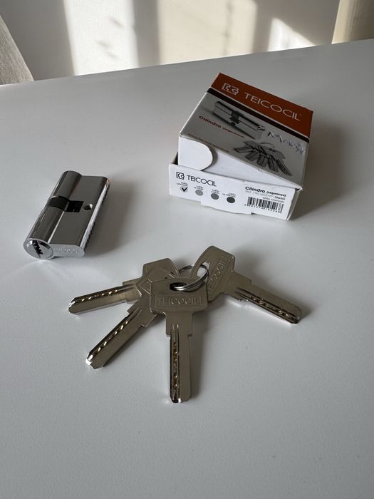 Cilindro de segurança 30 x 30 para fechaduras