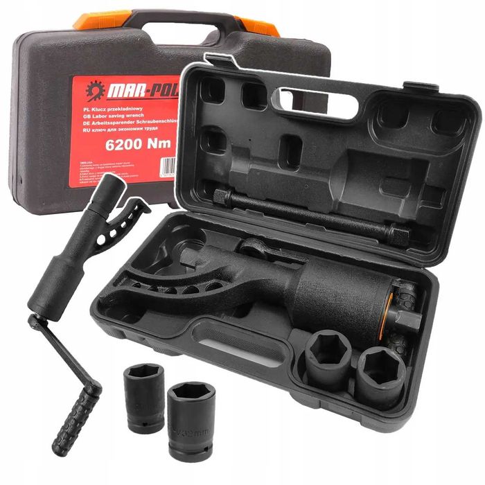 Планетарний редукторний ключ 6200Nm M57115 Гайковий ключ м'ясорубка