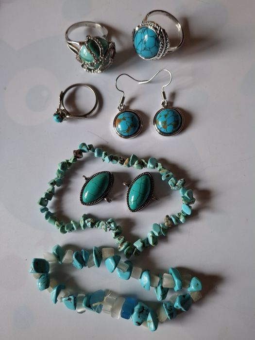 Серьги с натуральным лабрадоритом