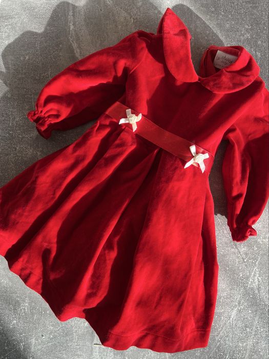 Червоне плаття 74-80 р