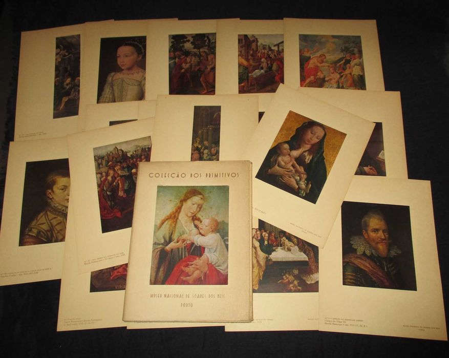 Colecções de Postais Desenhos e Gravuras Vintage