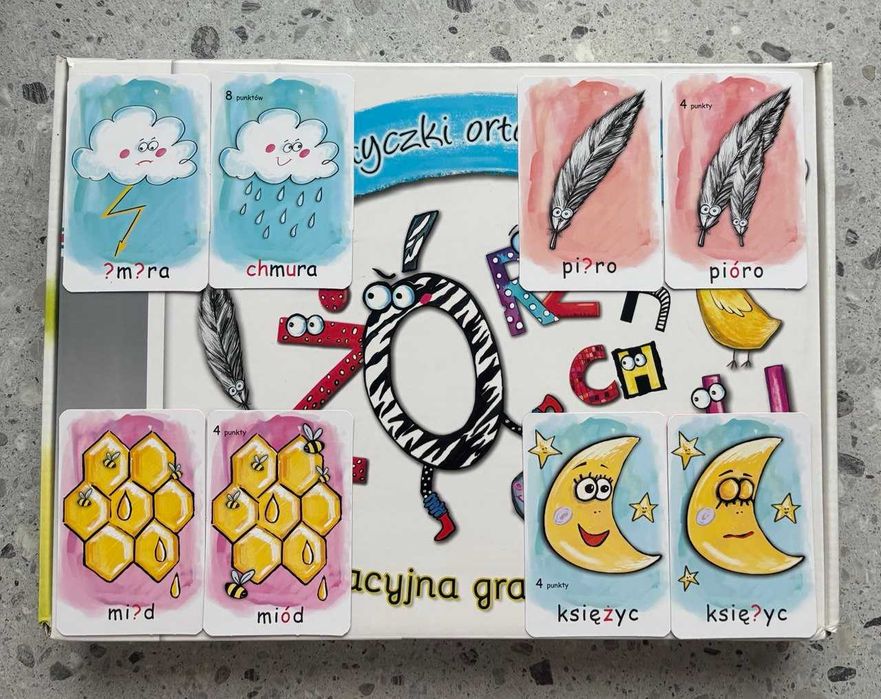 Potyczki Ortograficzne gra pamięciowa